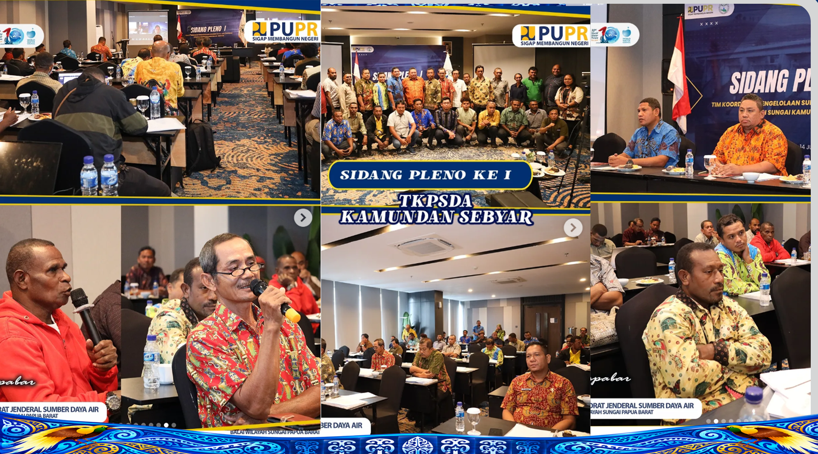 SDANG PLENO KE I  TKPSDA WS KAMUNDAN SEBYAR