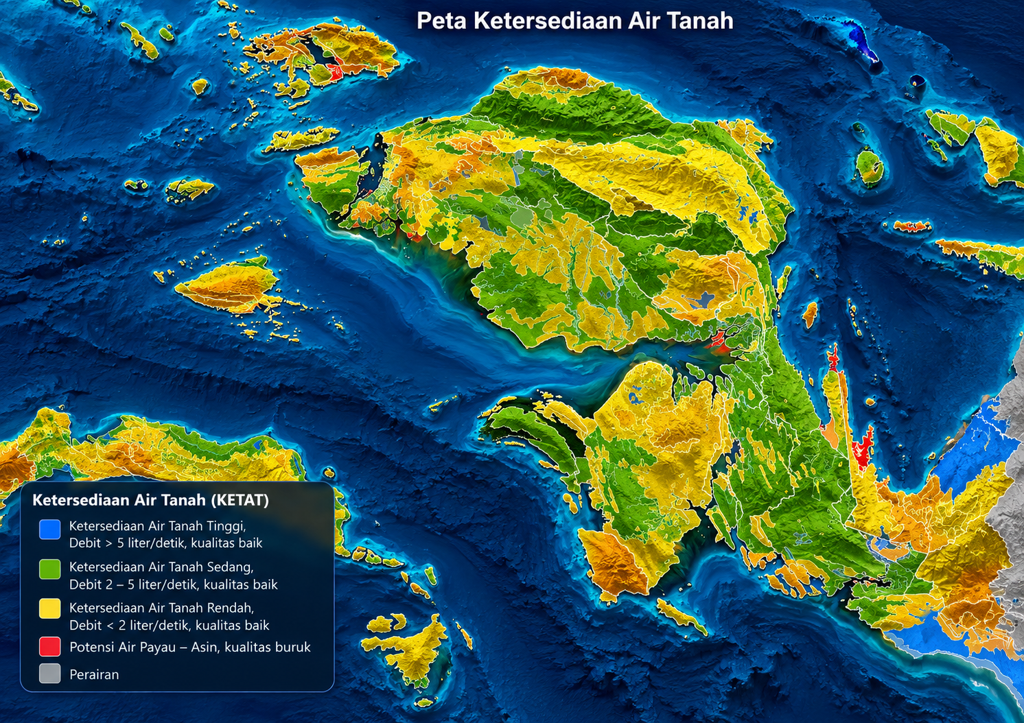 Peta Tematik Ketersediaan Air Tanah