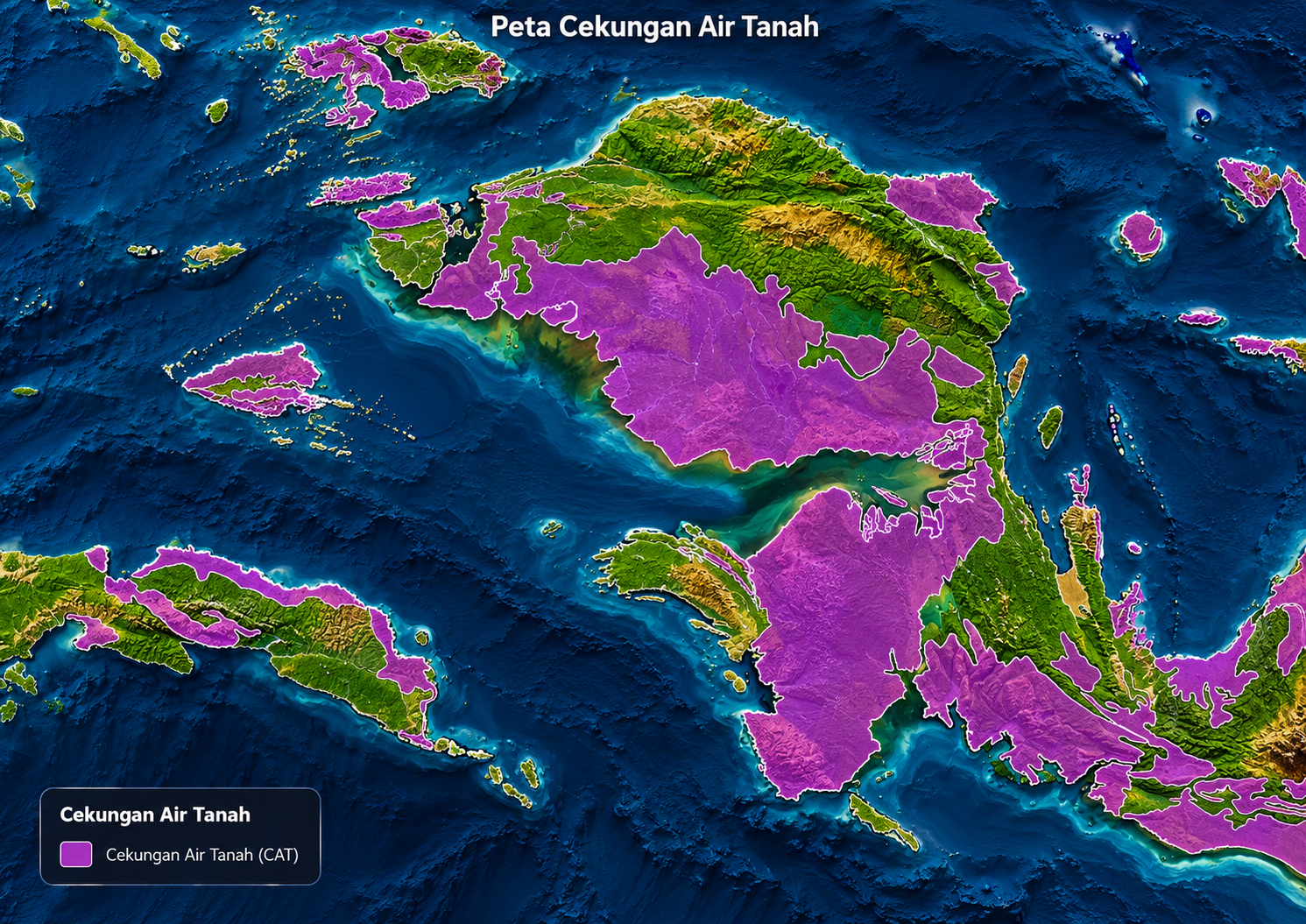 Peta Tematik Cekungan Air Tanah WS Kamundan Sebyar &  WS Omba